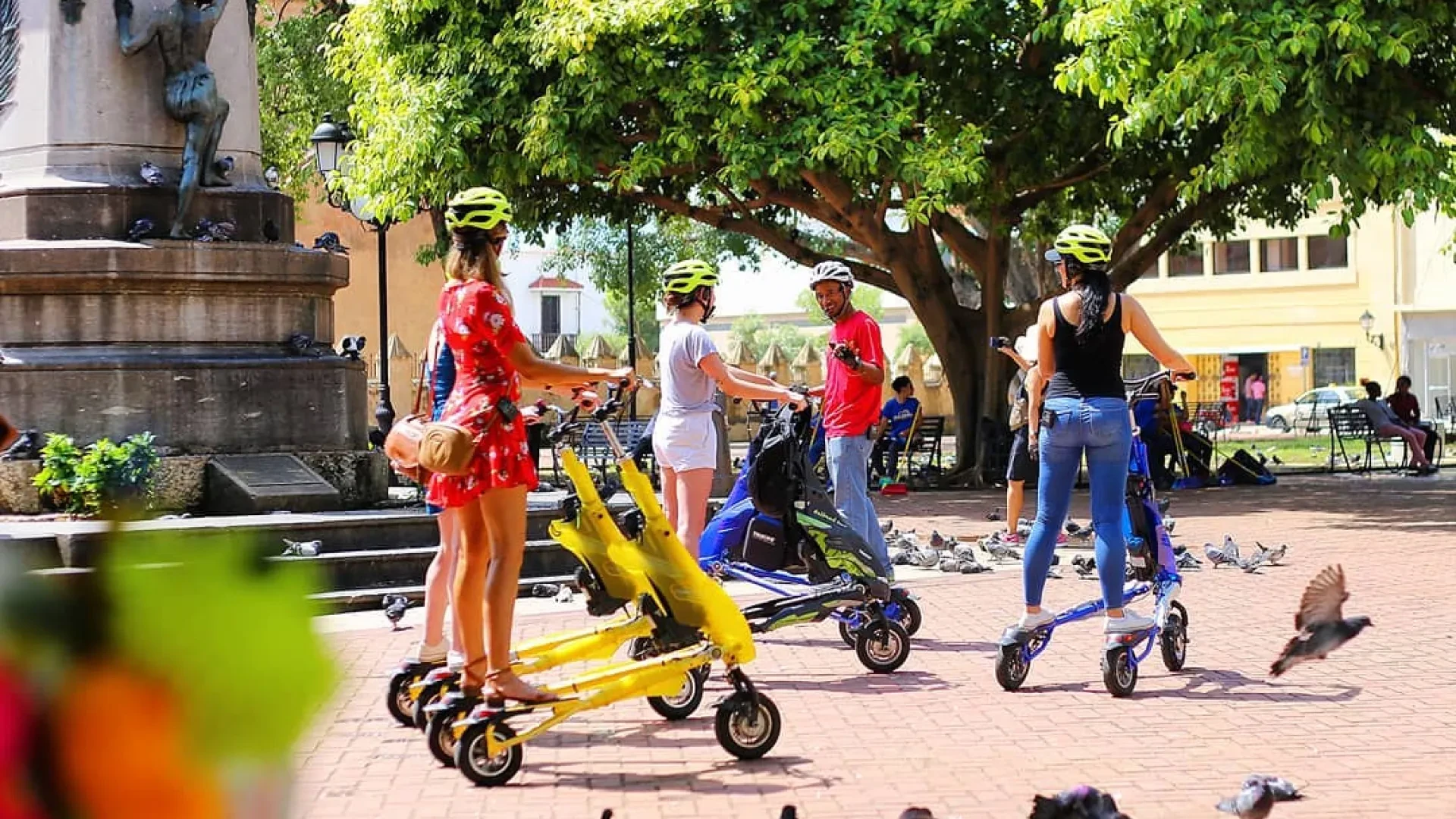 Trikke Sightseeing Tour in Santo Domingo