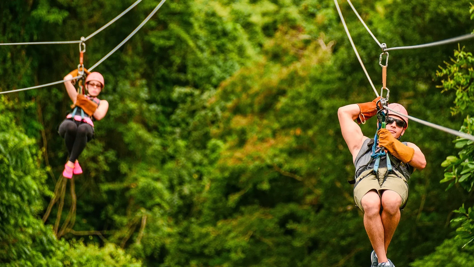 Zipline Adventure at Monkey Jungle in La Romana, Bayahibe