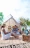 Couple glamping on the beach