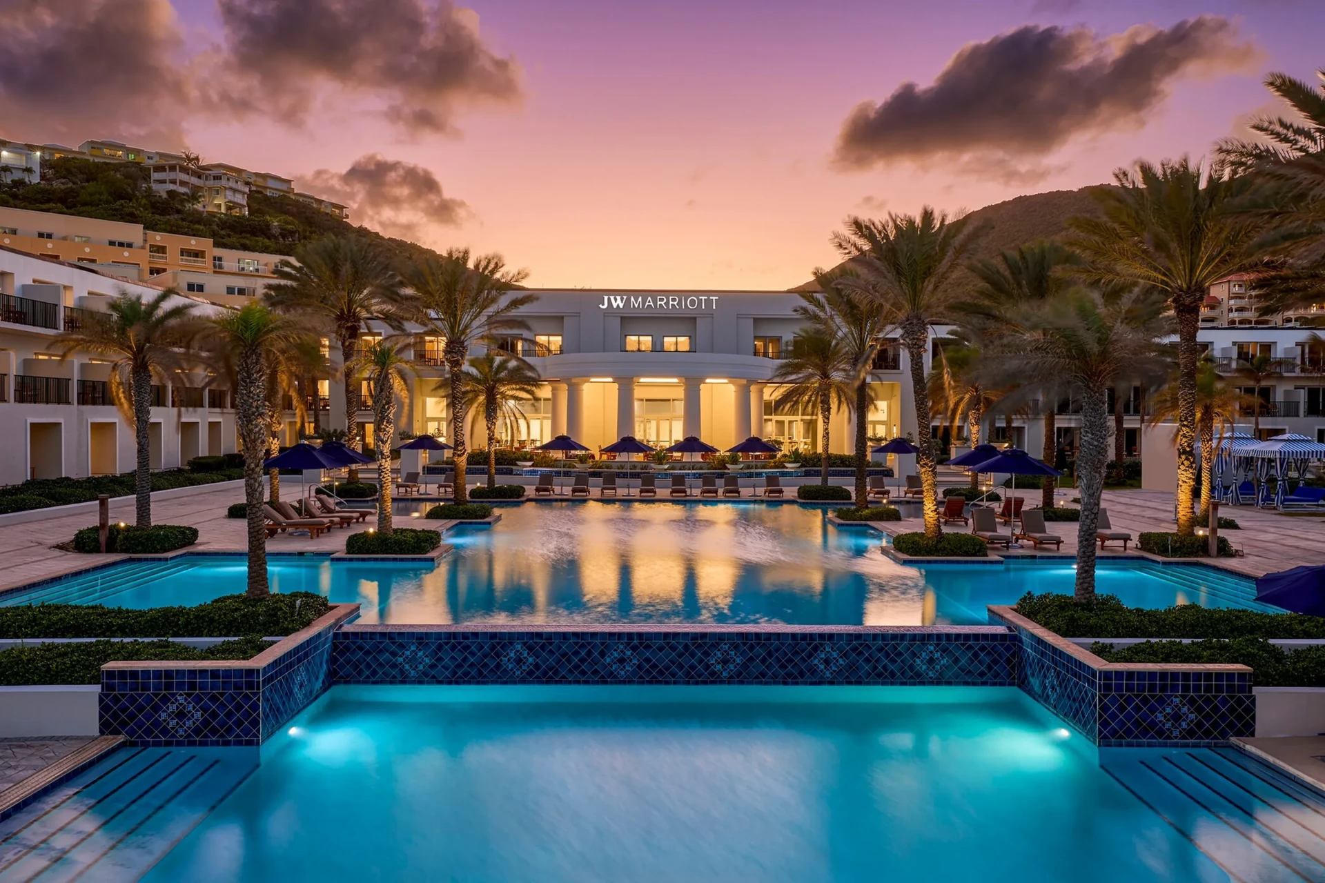 Luxury resort JW Marriott St. Maarten