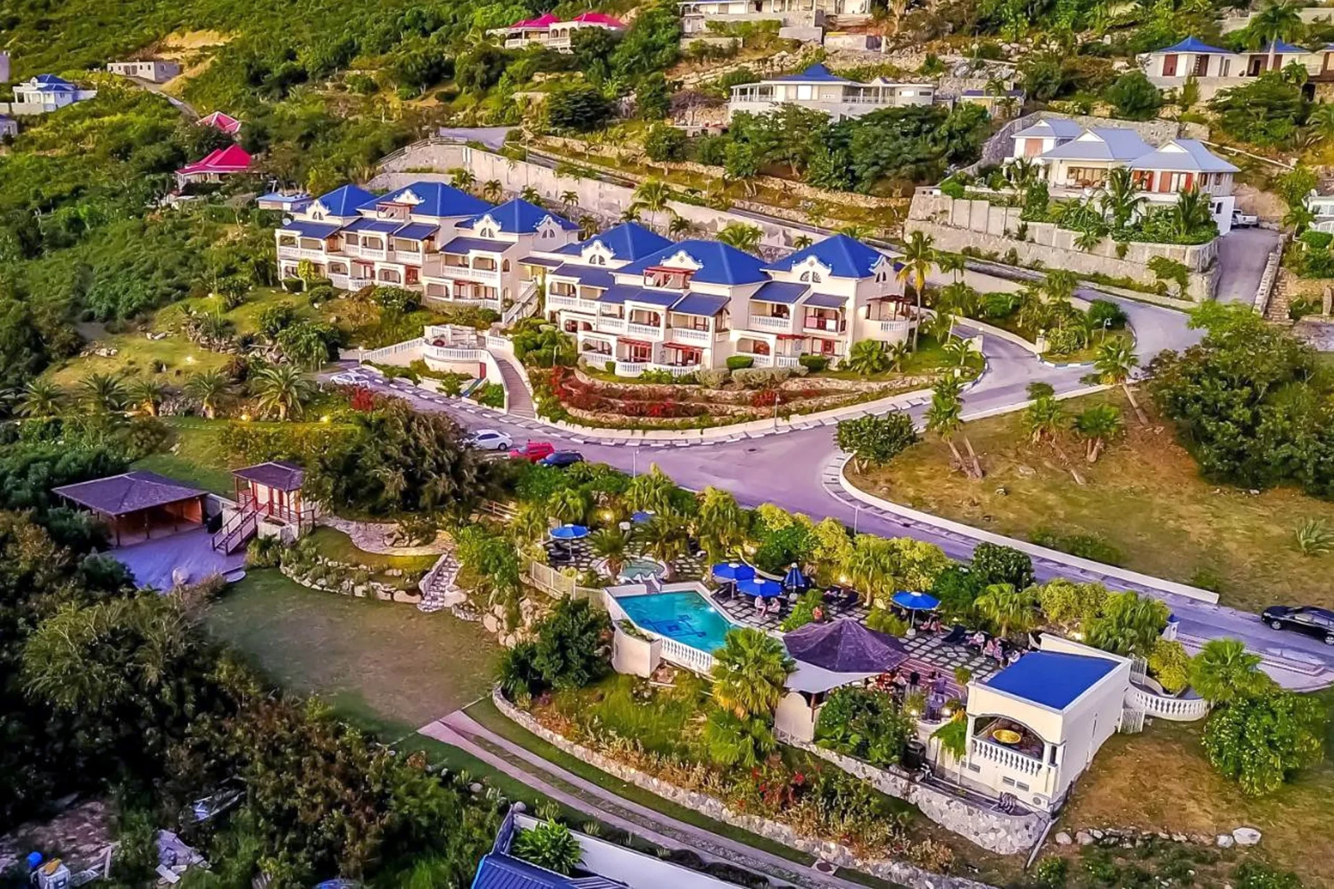 Romantic hotel St. Martin L'Esplanada