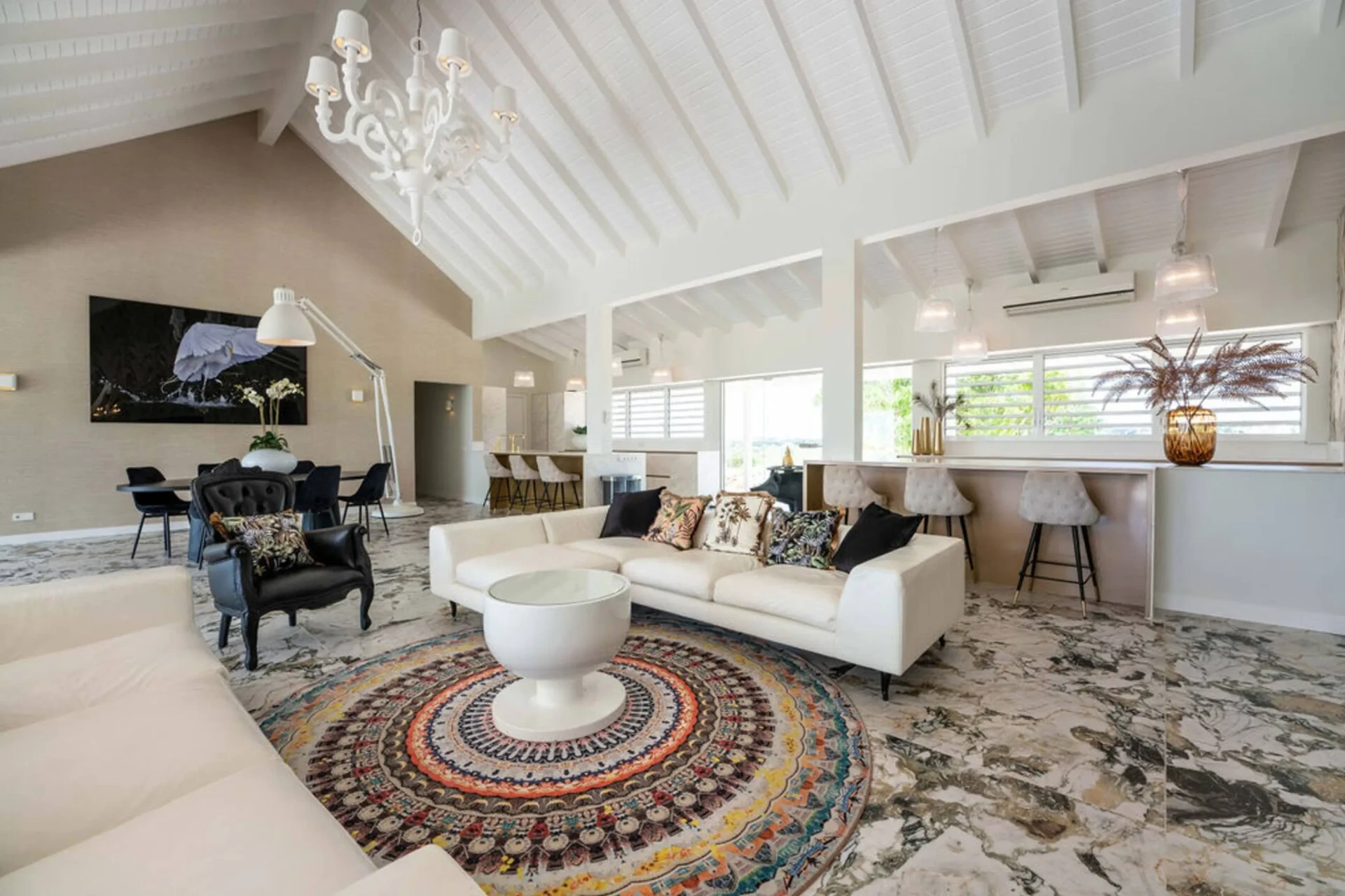 Best modern villa for groups in Curacao Villa Zen
