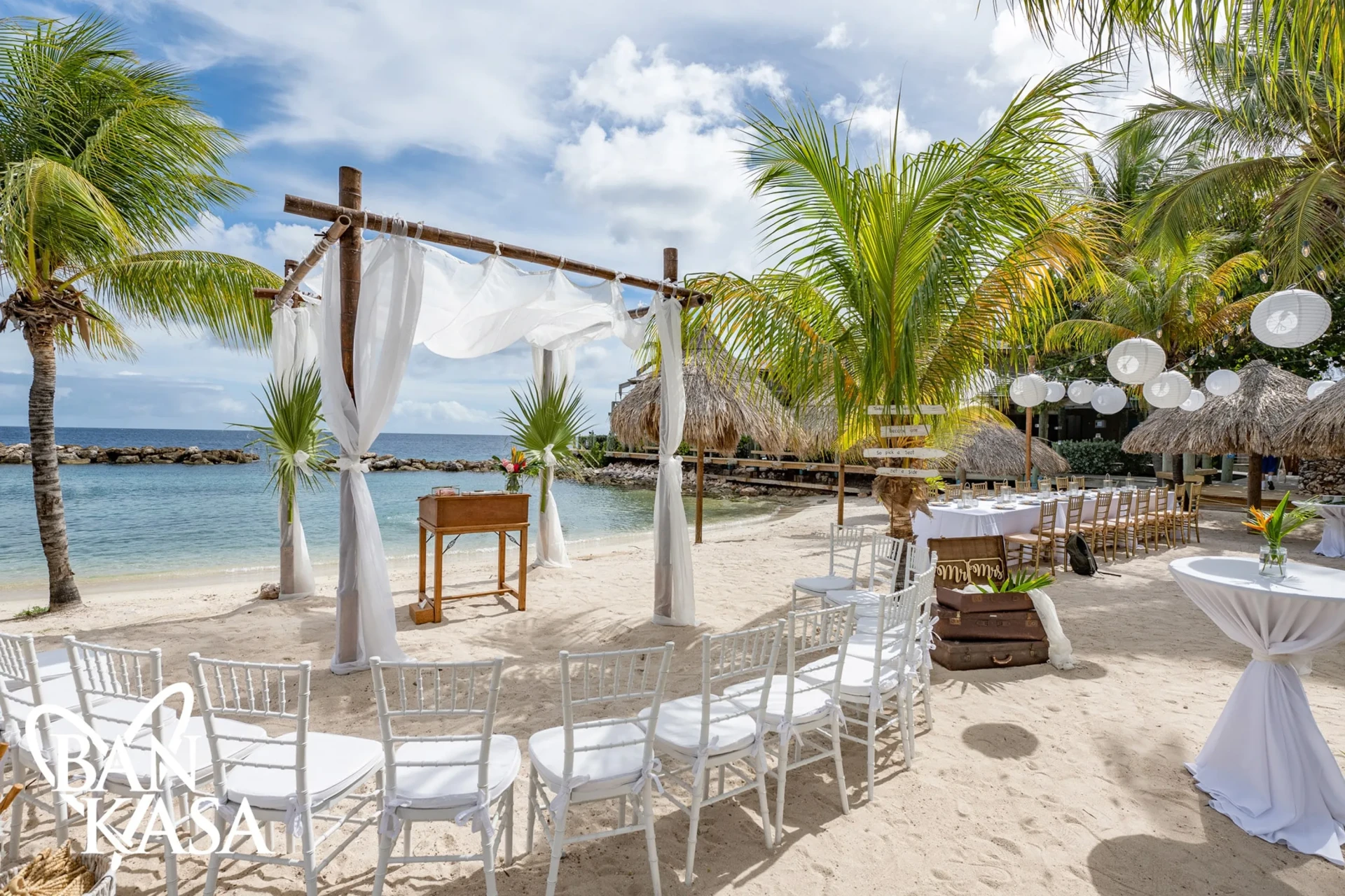 Avila Beach wedding venue in Curacao