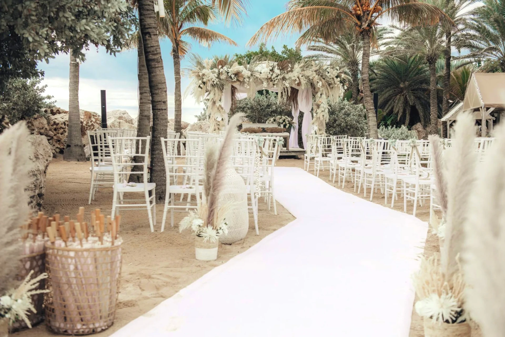 Baoase luxury wedding venue in Curacao