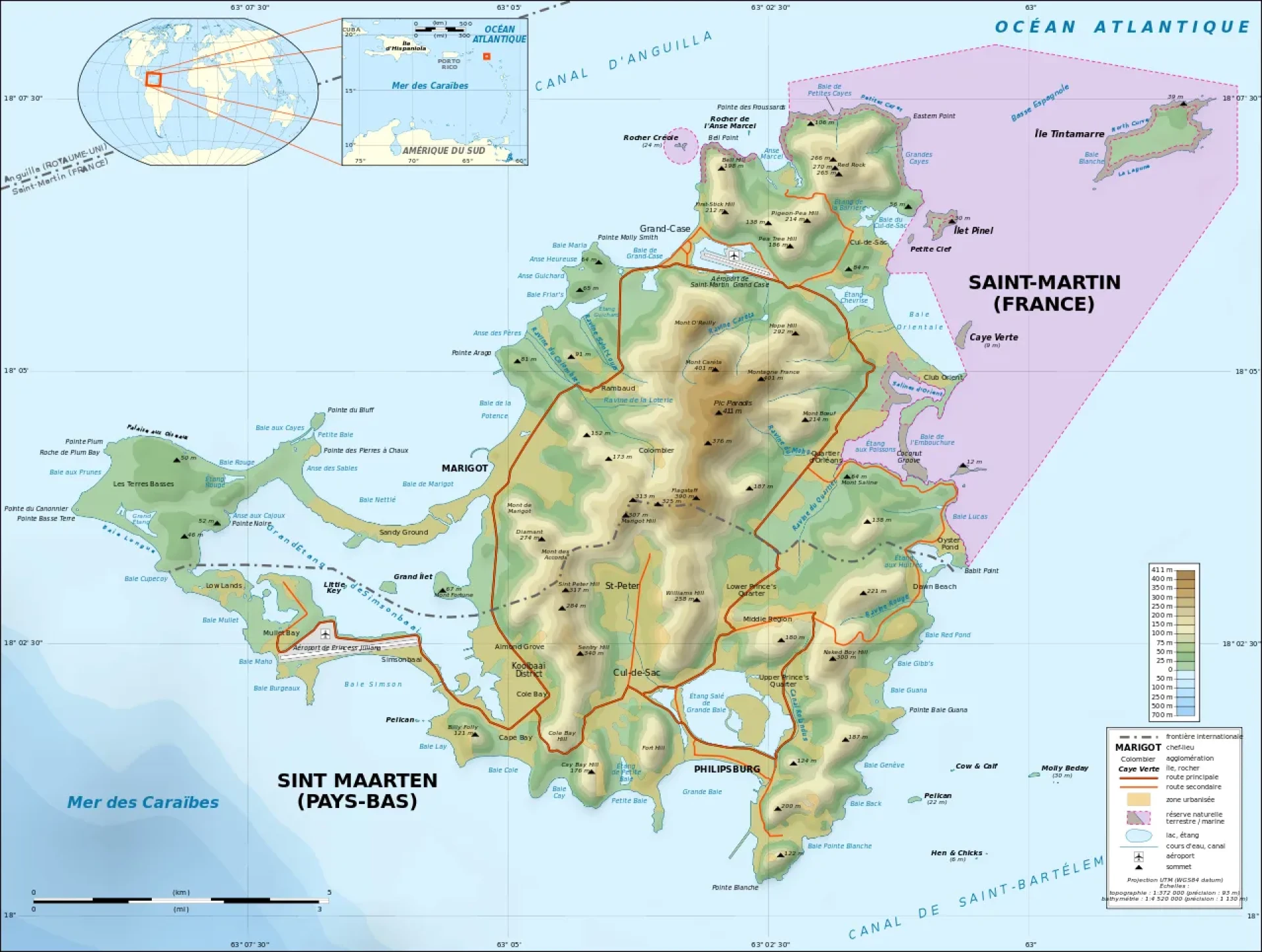 Réserve Naturelle map