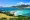 Pinel Island in St. Martin with the view of the main island in the background