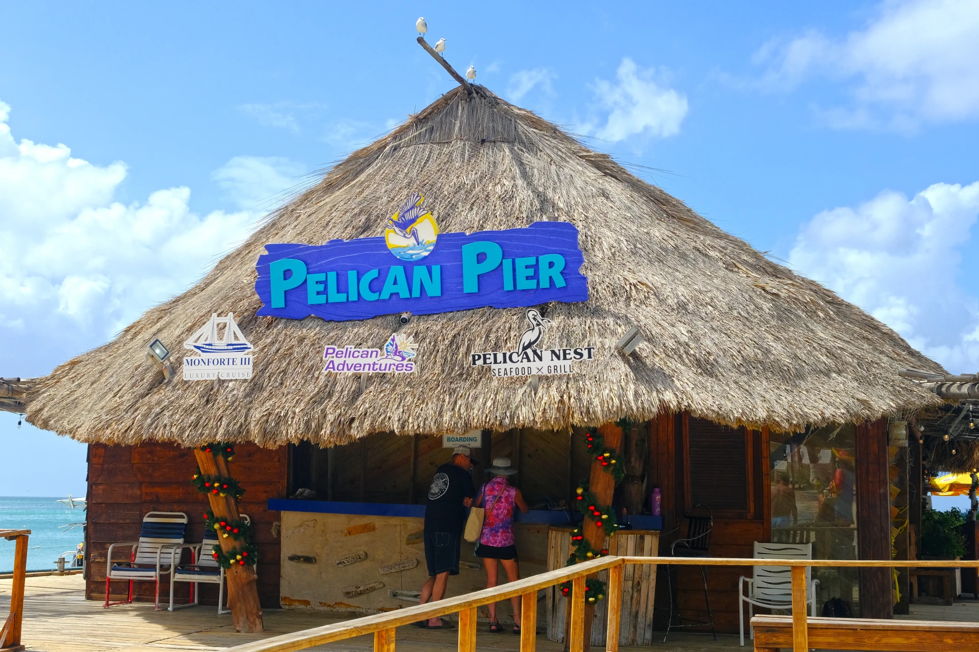 Pelican Pier at Palm Beach Aruba